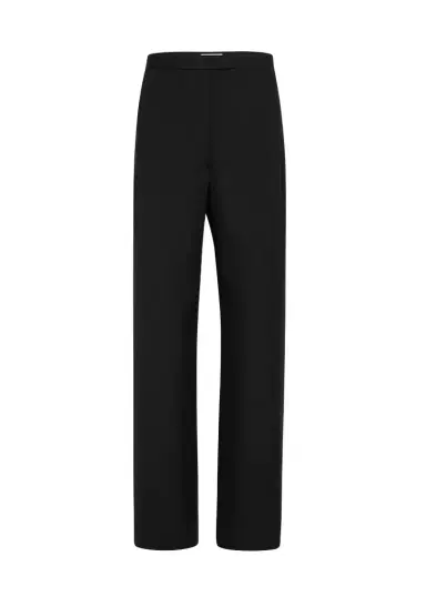 Khaite Borden Pant In Black | Thumbnail 1 Khaite Borden Pant In Black | Thumbnail 1