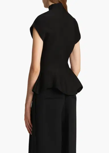 Khaite Andra Top In Black | Thumbnail 4