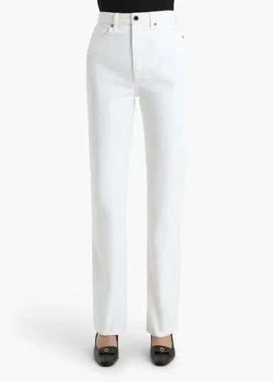Khaite Danielle Jean In White | Thumbnail 3 Khaite Danielle Jean In White | Thumbnail 3