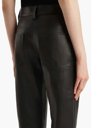 Khaite Callum Pant In Black Textured Lamb | Thumbnail 6 Khaite Callum Pant In Black Textured Lamb | Thumbnail 6