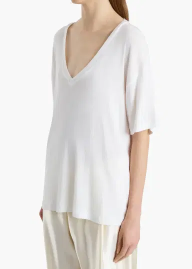 Khaite Linda T-Shirt In | Thumbnail 5