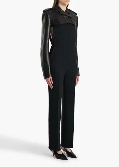 Khaite Sadran Jacket In Black Leather | Thumbnail 2 Khaite Sadran Jacket In Black Leather | Thumbnail 2
