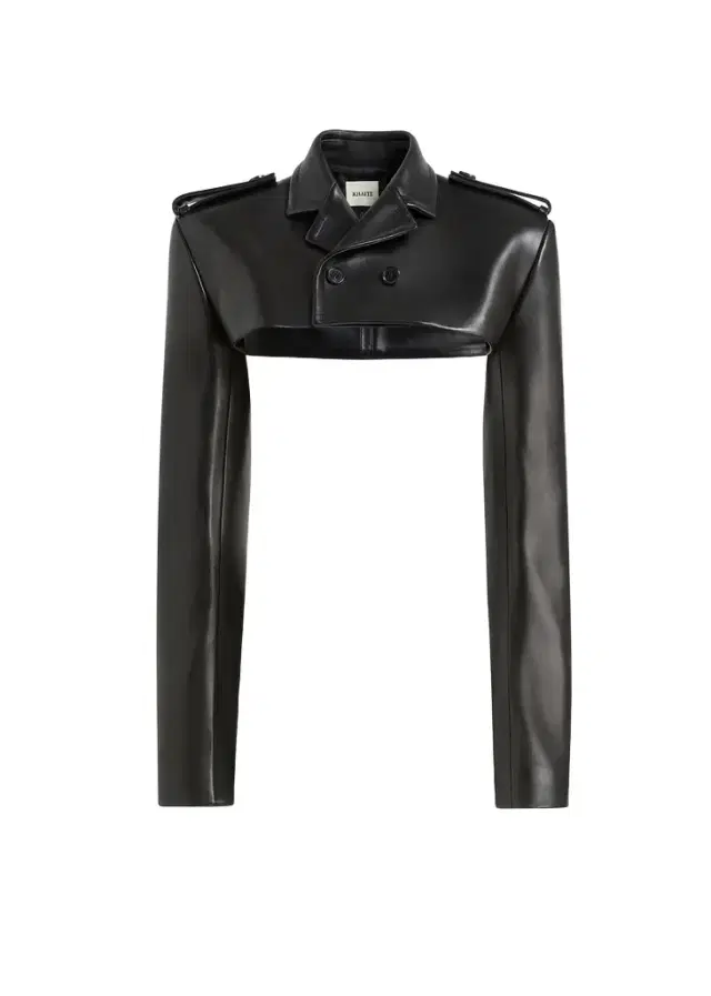 Sadran Jacket In Black Leather