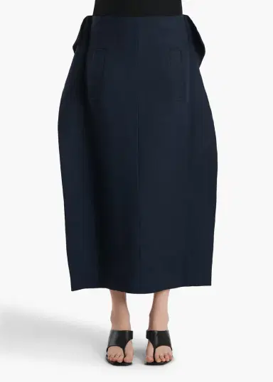 Khaite Gorgi Skirt In Dark | Thumbnail 3 Khaite Gorgi Skirt In Dark | Thumbnail 3