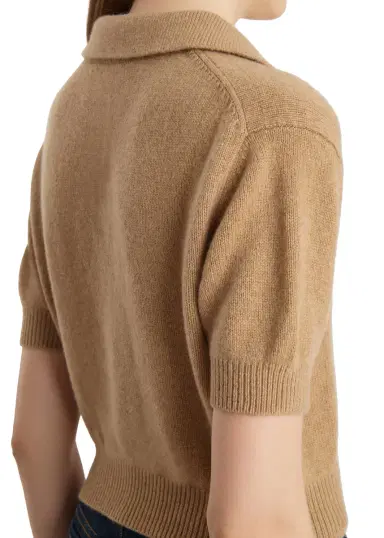 Khaite Leni Sweater In Camel | Thumbnail 6