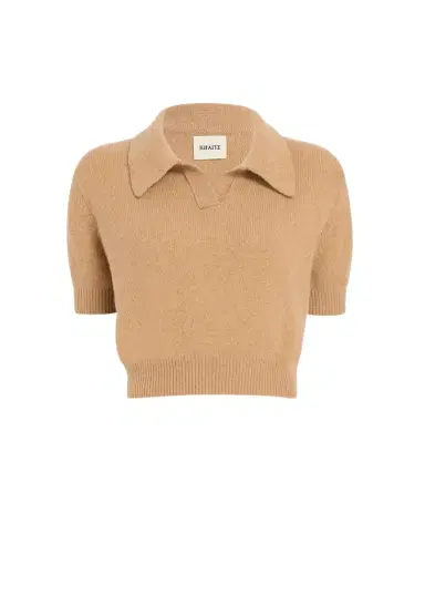 Khaite Leni Sweater In Camel | Thumbnail 1