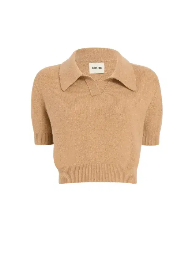 Khaite Leni Sweater In Camel