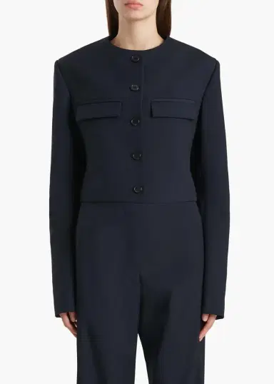 Khaite Roto Jacket In Dark | Thumbnail 3 Khaite Roto Jacket In Dark | Thumbnail 3