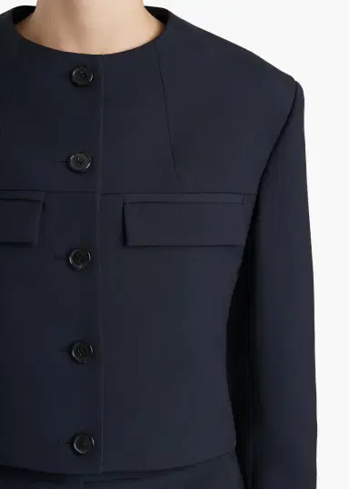 Khaite Roto Jacket In Dark | Thumbnail 5 Khaite Roto Jacket In Dark | Thumbnail 5