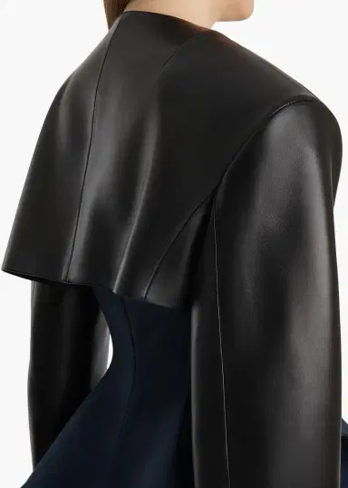 Khaite Fenla Jacket In Black Leather | Thumbnail 6 Khaite Fenla Jacket In Black Leather | Thumbnail 6