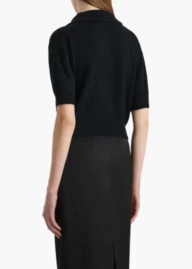 Khaite Leni Sweater In Black | Thumbnail 3