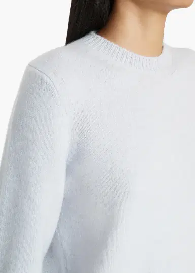 Khaite Leta Sweater In Ice Blue | Thumbnail 5