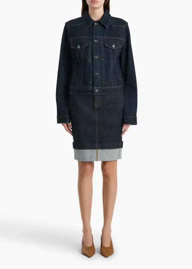 Khaite Kendra Skirt In Benson | Thumbnail 2