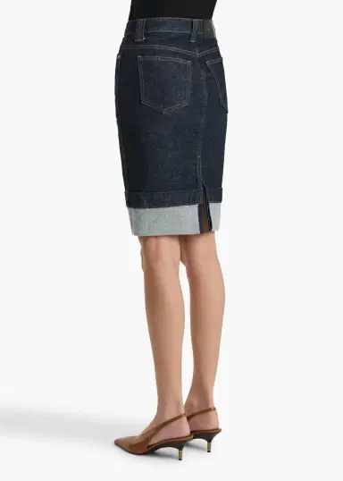 Khaite Kendra Skirt In Benson | Thumbnail 4