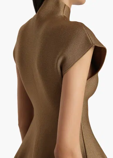 Khaite Andra Top In Carob | Thumbnail 6 Khaite Andra Top In Carob | Thumbnail 6