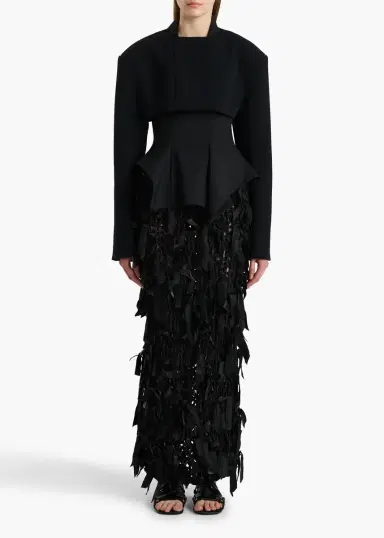 Khaite Fenla Jacket In Black | Thumbnail 2
