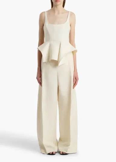 Khaite Loa Top In Natural | Thumbnail 2