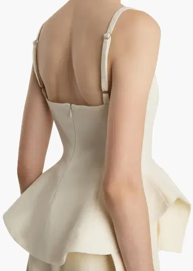 Khaite Loa Top In Natural | Thumbnail 6