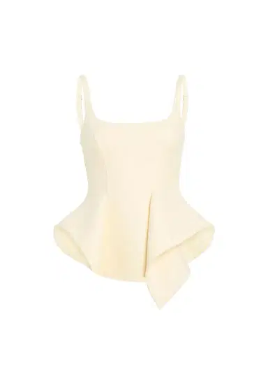 Khaite Loa Top In Natural | Thumbnail 1