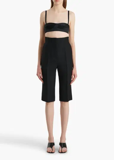 Khaite Selah Top In Black | Thumbnail 2