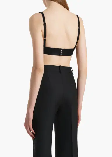 Khaite Selah Top In Black | Thumbnail 4