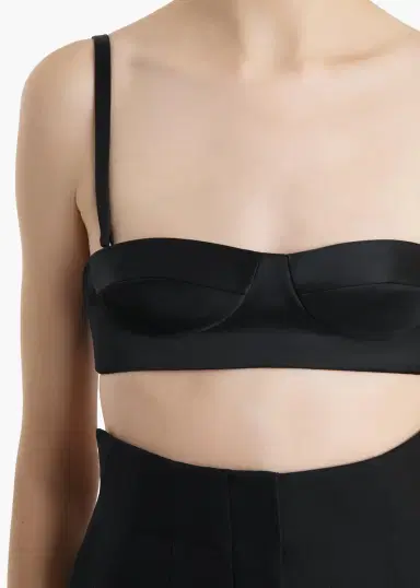 Khaite Selah Top In Black | Thumbnail 5