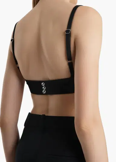 Khaite Selah Top In Black | Thumbnail 6