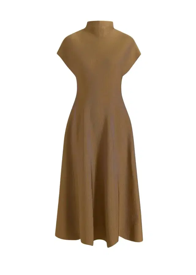 Khaite Lyra Dress In Carob