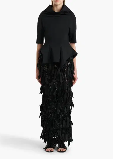 Khaite Pippa Top In Black | Thumbnail 2 Khaite Pippa Top In Black | Thumbnail 2