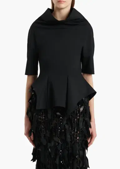 Khaite Pippa Top In Black | Thumbnail 3 Khaite Pippa Top In Black | Thumbnail 3