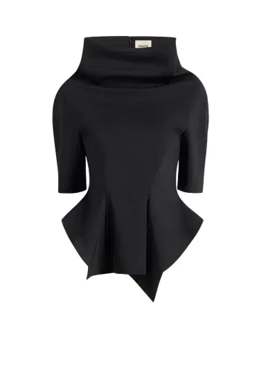 Khaite Pippa Top In Black | Thumbnail 1 Khaite Pippa Top In Black | Thumbnail 1