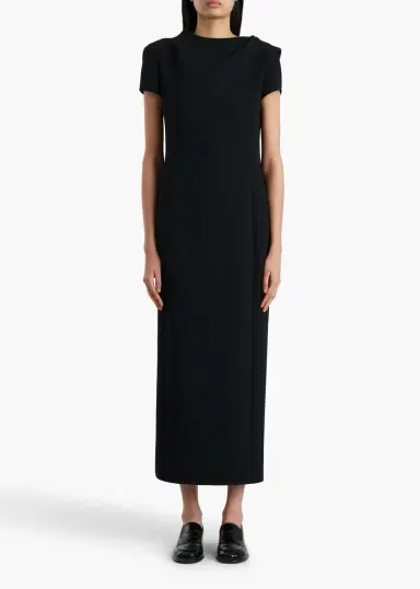 Khaite Iryl Dress In Black | Thumbnail 3