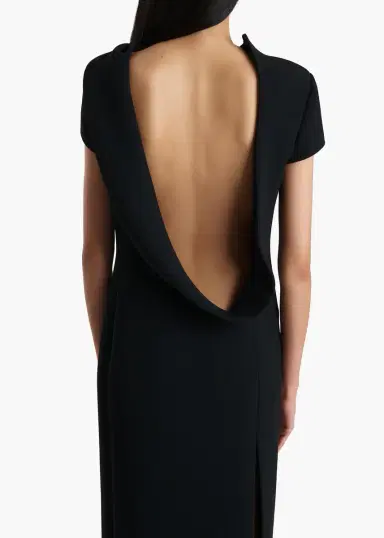 Khaite Iryl Dress In Black | Thumbnail 6