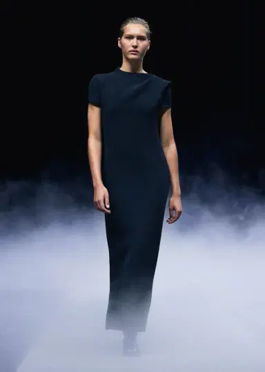 Khaite Iryl Dress In Black | Thumbnail 7