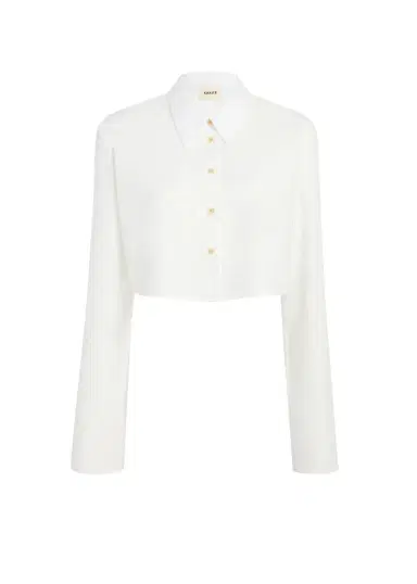 Khaite Fritz Top In Chalk | Thumbnail 1 Khaite Fritz Top In Chalk | Thumbnail 1