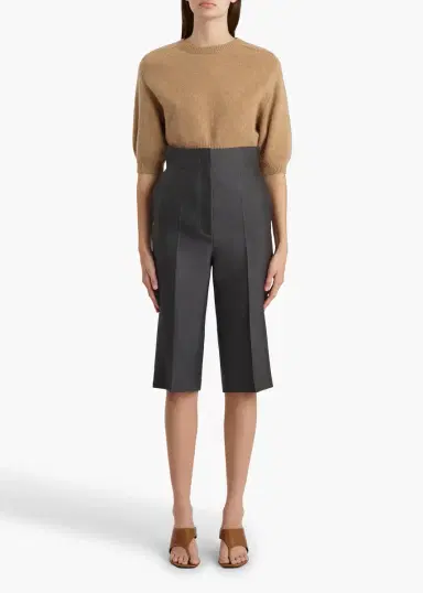 Khaite Lorelai Sweater In Camel | Thumbnail 2