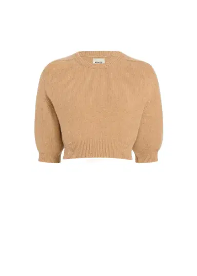 Khaite Lorelai Sweater In Camel | Thumbnail 1