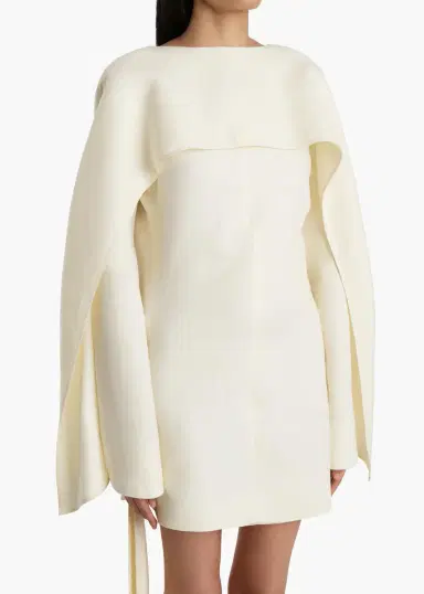 Khaite Onis Dress In Natural | Thumbnail 4 Khaite Onis Dress In Natural | Thumbnail 4