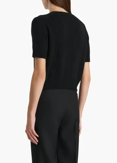Khaite Jas Sweater In Black | Thumbnail 4 Khaite Jas Sweater In Black | Thumbnail 4