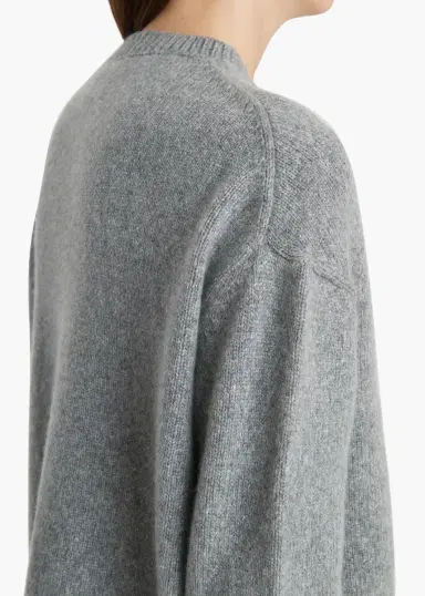 Khaite Sabina Sweater In Fog | Thumbnail 6 Khaite Sabina Sweater In Fog | Thumbnail 6