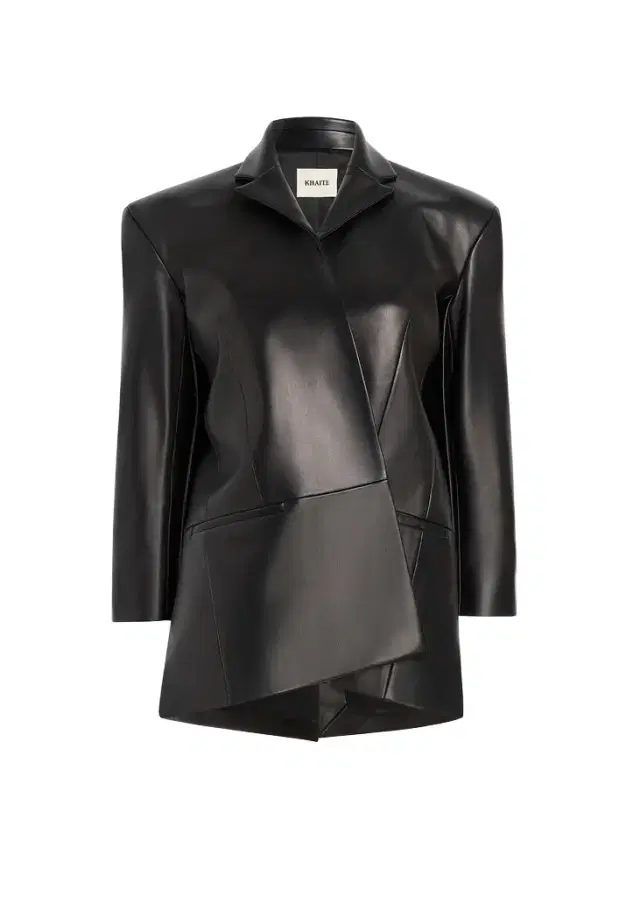 Palto Jacket In Black Leather