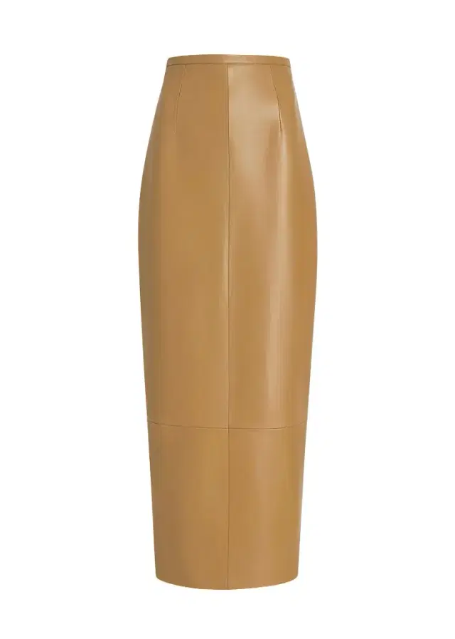 Khaite Winton Skirt In Golden Ochre
