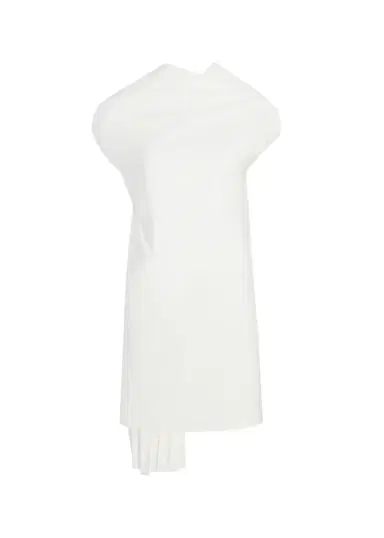 Khaite Tatia Dress In Chalk | Thumbnail 1