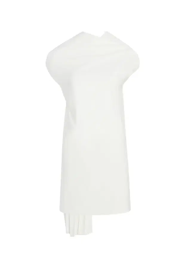 Khaite Tatia Dress In Chalk