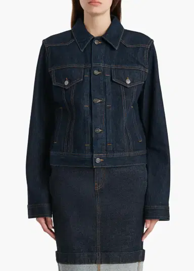 Khaite Augustine Jacket In Benson | Thumbnail 3 Khaite Augustine Jacket In Benson | Thumbnail 3
