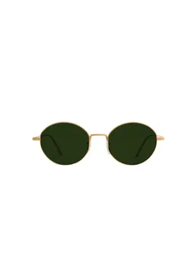 Khaite Khaite X Oliver Peoples 1994C In Gold And Green | Thumbnail 1 Khaite Khaite X Oliver Peoples 1994C In Gold And Green | Thumbnail 1
