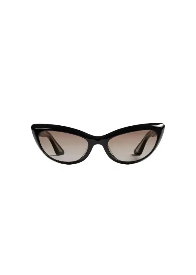 Khaite Khaite X Oliver Peoples 1963C In Black And Soft Tan Gradient