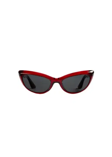Khaite Khaite X Oliver Peoples 1963C In Dark Red And Grey | Thumbnail 1 Khaite Khaite X Oliver Peoples 1963C In Dark Red And Grey | Thumbnail 1