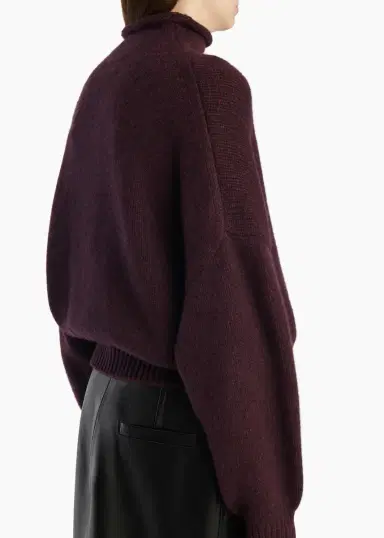 Khaite Juniper Sweater In Plum | Thumbnail 6