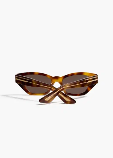 Khaite Khaite X Oliver Peoples 1961C In Dark Mahogany And Brown | Thumbnail 3 Khaite Khaite X Oliver Peoples 1961C In Dark Mahogany And Brown | Thumbnail 3